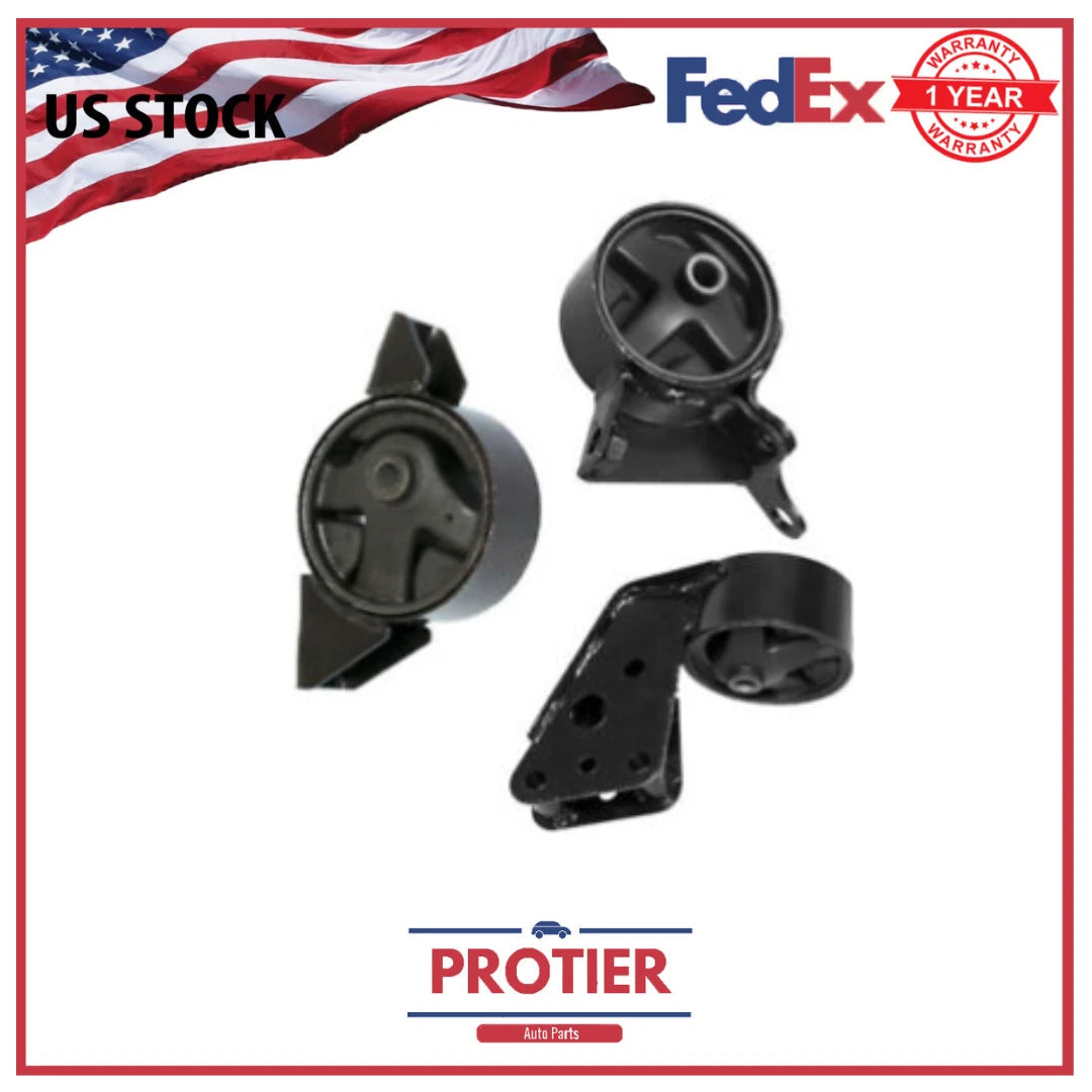 Motor & Trans Mount 3PCS Set fit 1991-1994 Nissan Sentra 1.6L Auto Trans 4Spd 6B93BC-57