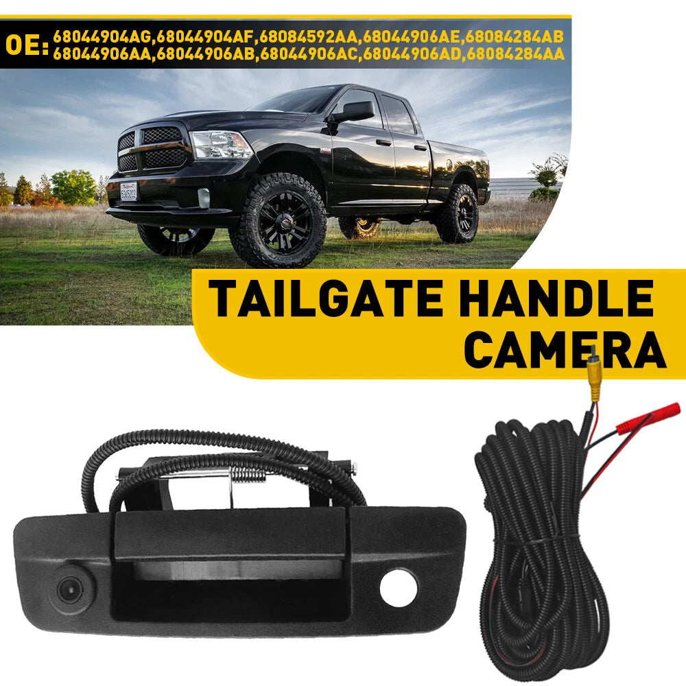 Tailgate Handle Backup Rear View Camera For Dodge Ram 1500 2500 3500 US EOA 6B93BC-57