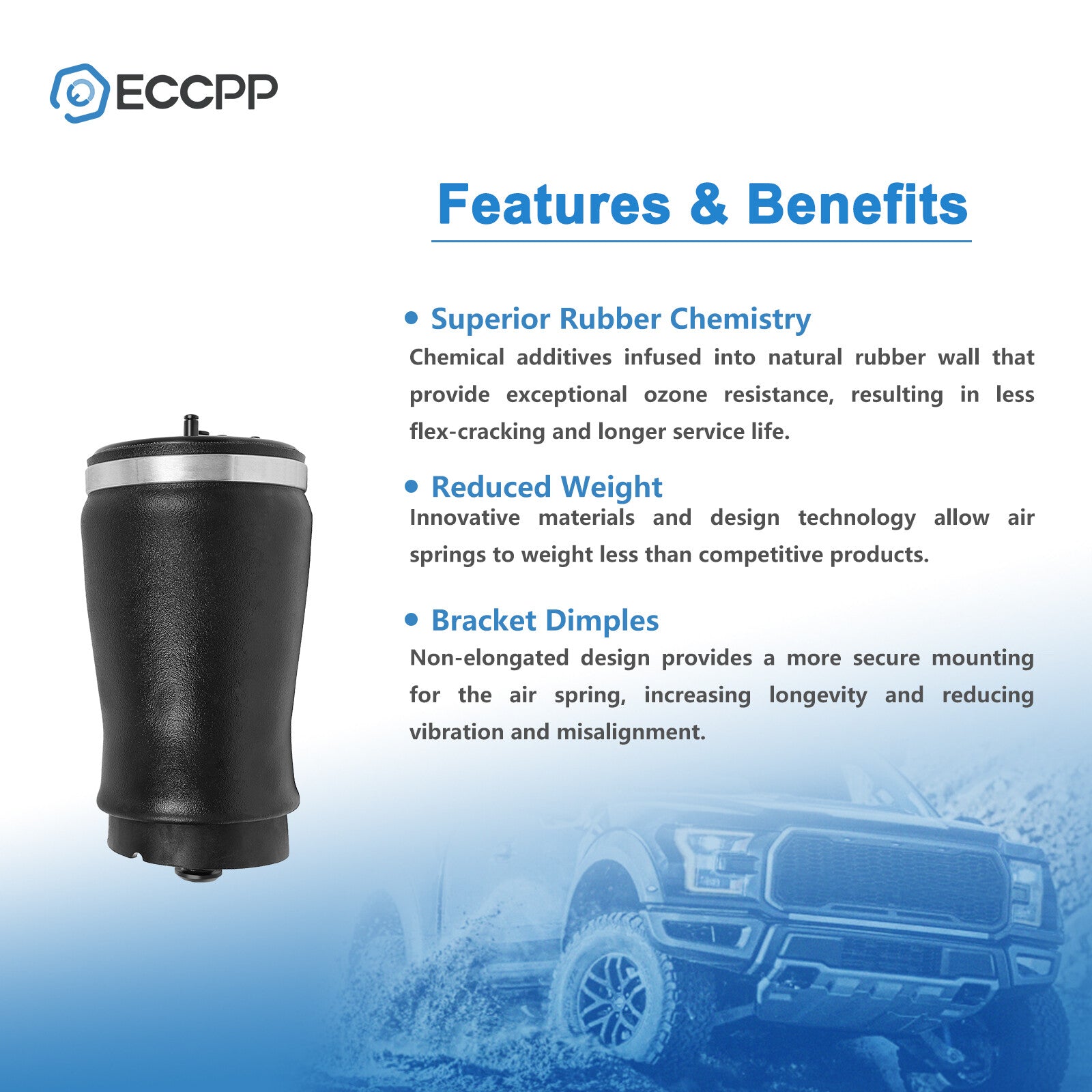 Rear Left Air Suspension Spring Bag For BMW X5 Series E53 3.0i 4.4i 4.6is 4.8is 6B93BC-57