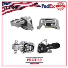 Motor & Trans Mount 4PCS Set For Mercedes-Benz CAL250 2.0L/ CLA45 AMG 2.0L 6B93BC-57