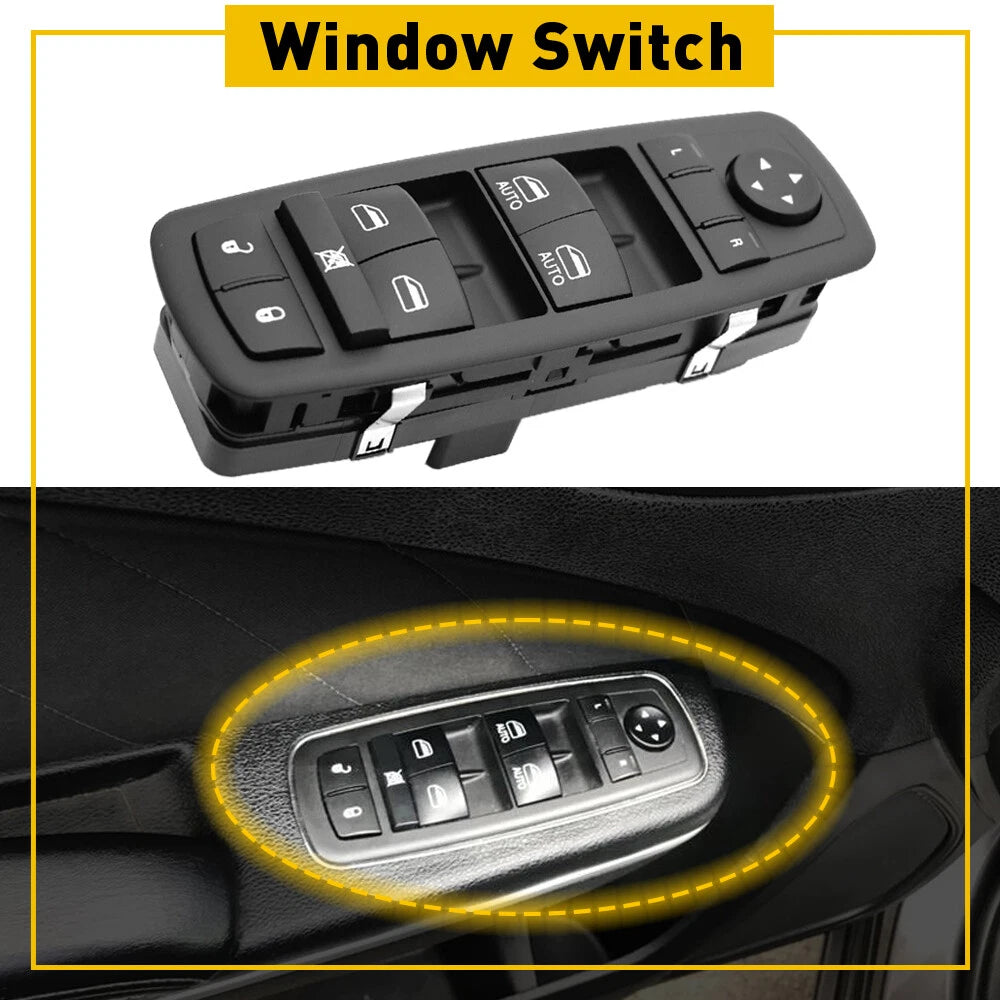 For Chrysler Dodge Ram 1500 2500 13 14 2015 Master Window Switch 68110866AA EOA 6B93BC-57