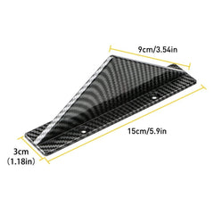 4PCS Universal Car Rear Bumper Lip Diffuser Fins Shark Splitter Accessories EOA 6B93BC-57