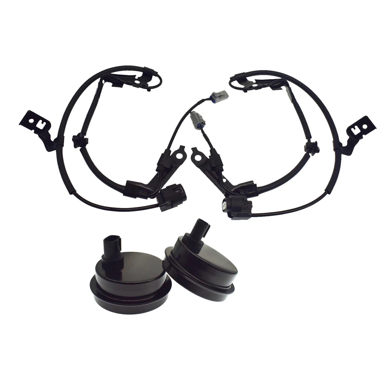 4PCS Front LH RH ABS Wheel Speed Sensor & Wiring Harness For GS350 IS250 IS350 6B93BC-57