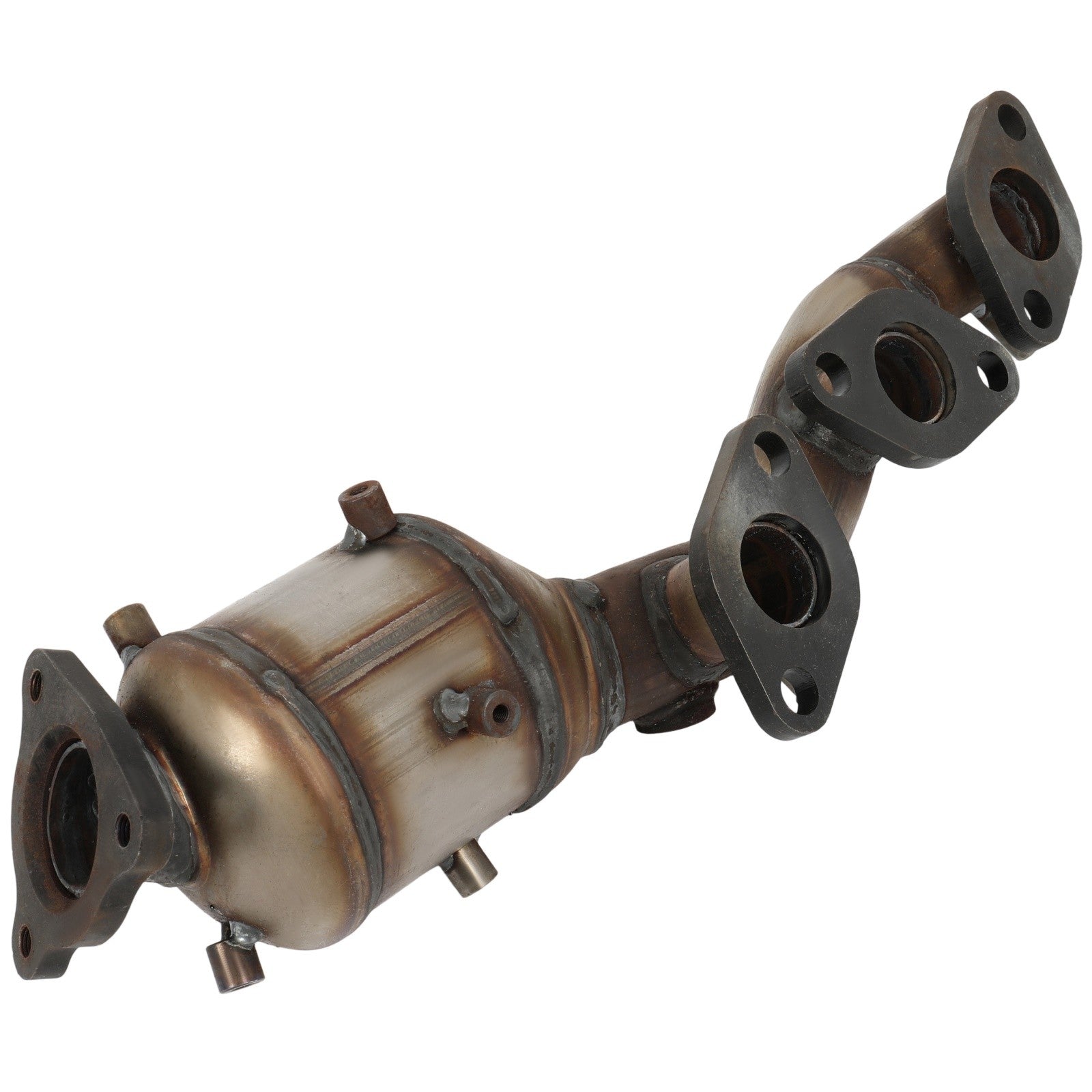 2PCS LH+RH Manifold Catalytic Converter 2002 2003 2004 For Nissan Frontier 3.3L 6B93BC-57