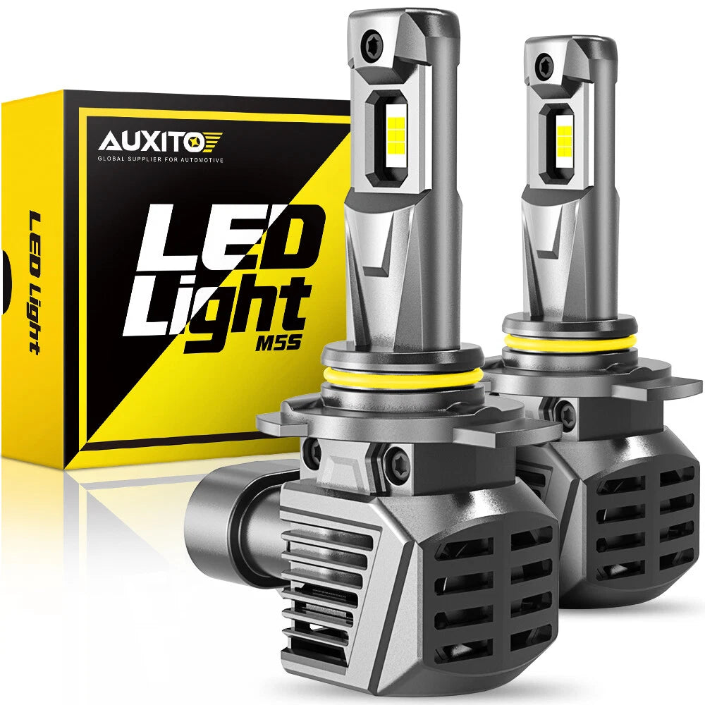 AUXITO 9012 LED High Low Headlight Bulbs KIT SUPER BRIGHT 22000LM CANBUS 2X EOA AUXITO