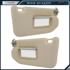 Sun Visor For 2013-2018 Nissan Pathfinder 14-17 Infiniti QX60 Pair Left + Right 6B93BC-57