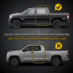 Roof Drip Molding For 2007-2021 Toyota Tundra Crew Max Left Right Side 2pcs EA 6B93BC-57
