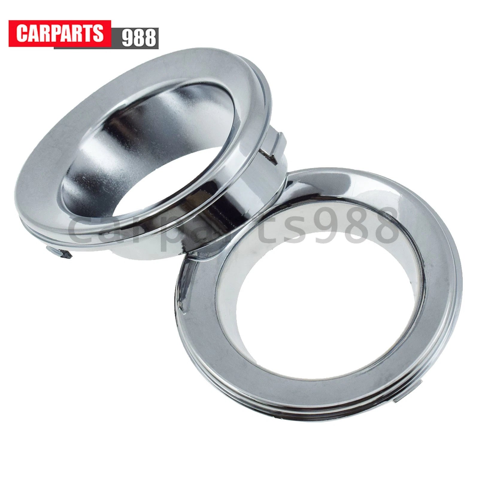 Fog Light Trim Chrome Left / Right For 05-08 Mini Cooper 51117127941 51117127942 6B93BC-57
