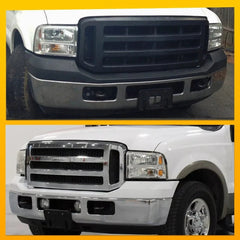 Front License Plate Bracket For 2005-2007 Ford F-250 F-350 F-450 Super Duty EOA 6B93BC-57