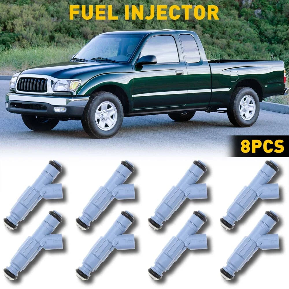 SET of 8 x Upgrade Fuel Injectors For Dodge Ram 1500 4.7l 02-07 0280155849 US 6B93BC-57