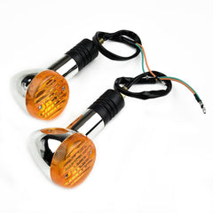 Turn Signal Lights Fit for Honda Yamaha Suzuki Kawasaki Motorcycle with DC 12V