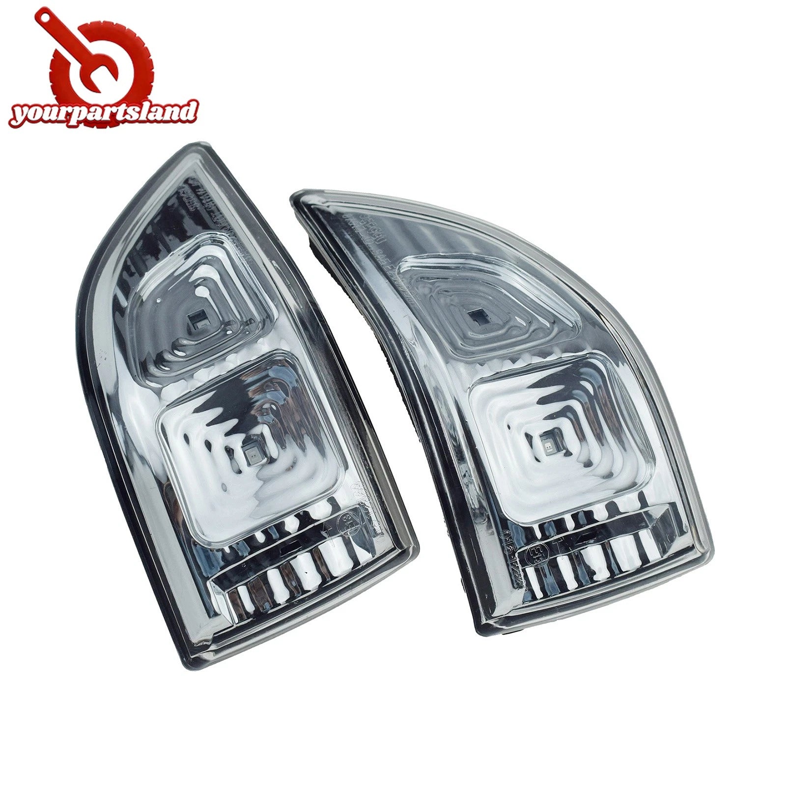 2PCS Outside Mirror Signal Lamp Front Left Right For KIA Sedona Carnival 10-14 6B93BC-57