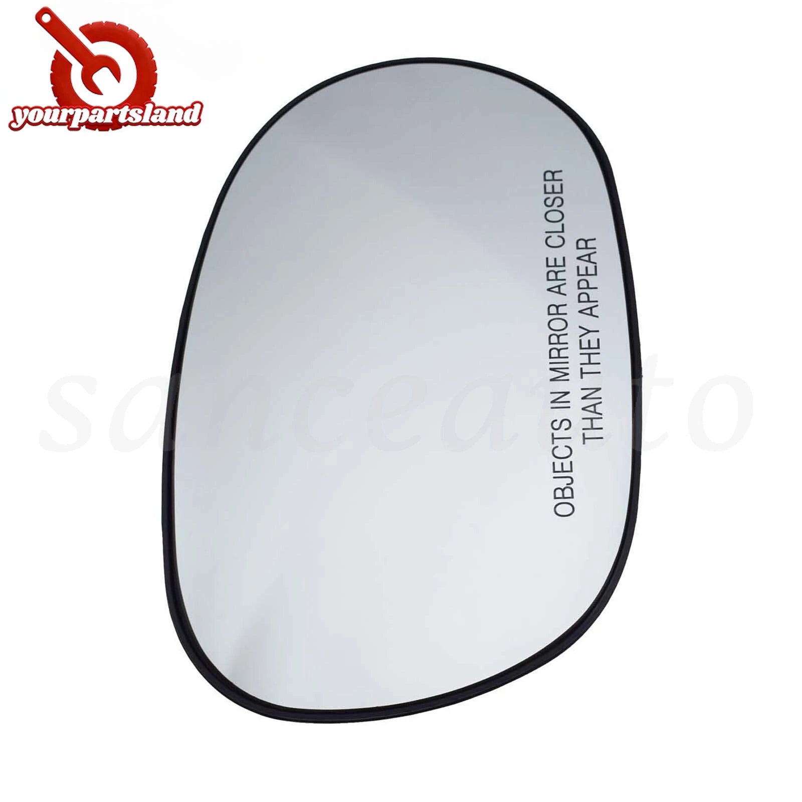 Right RH Heated Mirror Glass Rearview Mirror Lens for Dodge Challenger 2008-2022 6B93BC-57