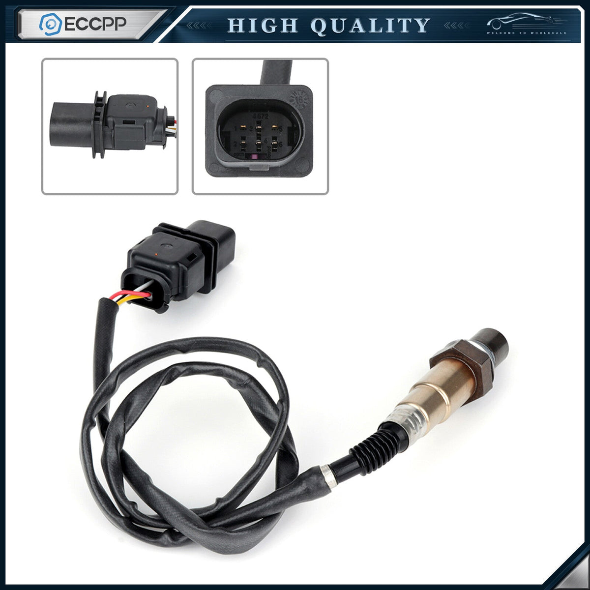 Upstream Pre-Cat For 12-2016 Hyundai Accent 1.6L Air Fuel Ratio Oxygen Sensor 6B93BC-57