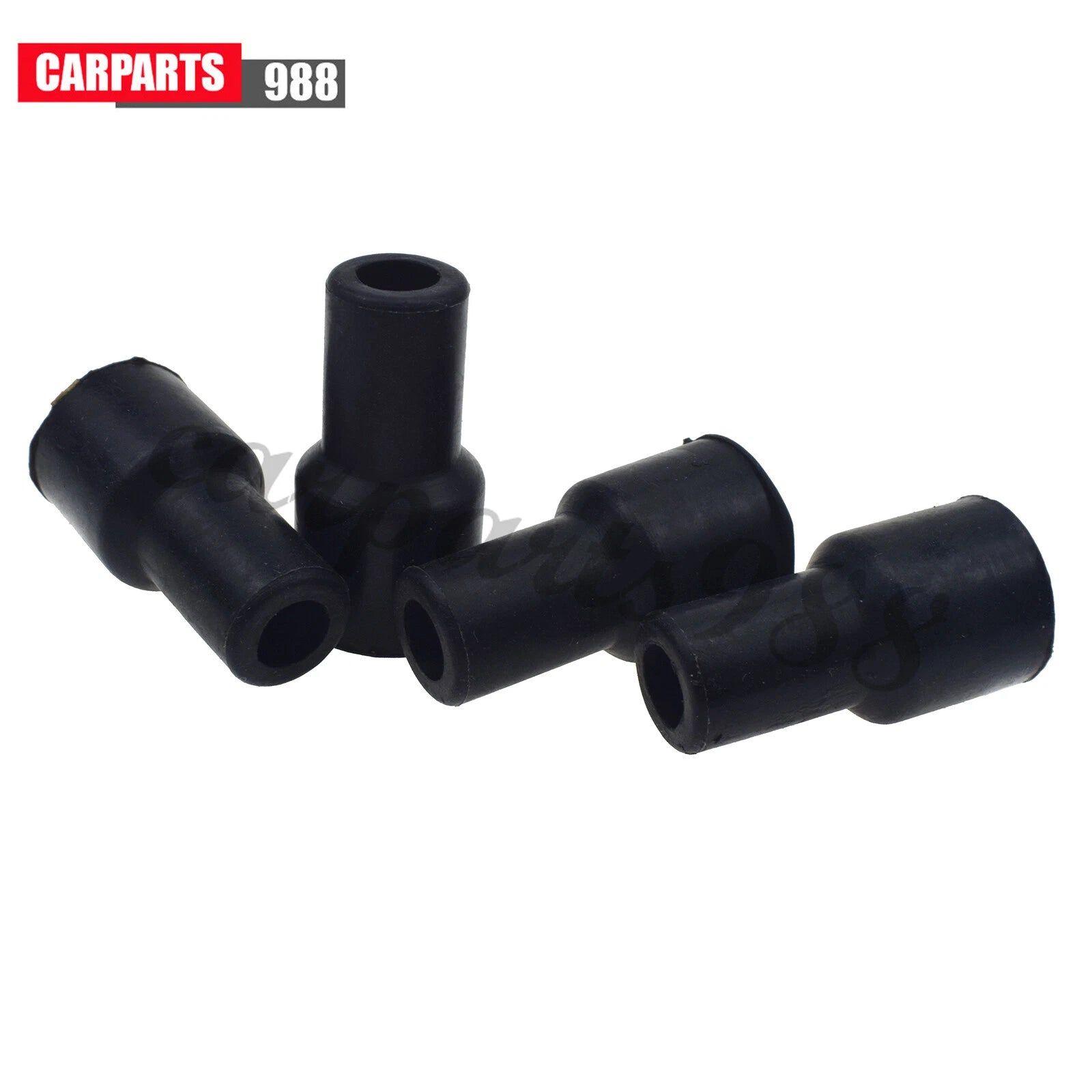 4Pcs Ignition Coil Tip /Rubber Boot Cover Cap for Toyota Yaris Prius 90919-11009 6B93BC-57