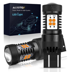 AUXITO 7443 7440 LED Turn Signal Light Anti Hyper Flash Amber Error Free EOA AUXITO