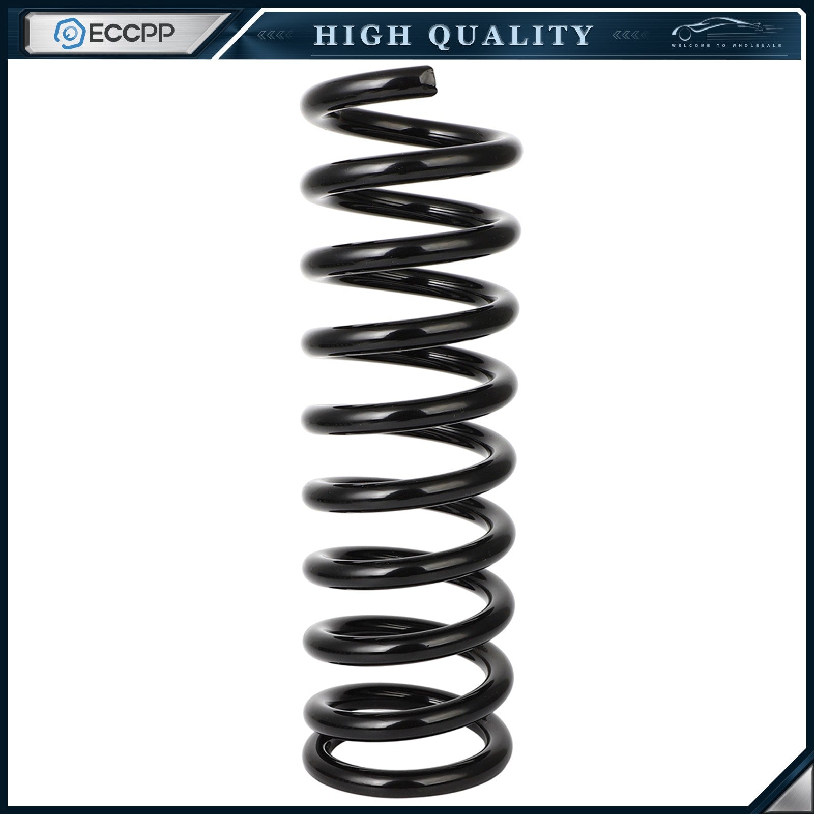 2x Coil Springs Front for Ford Mustang 1980-2004 Fairmont Mercury Marquis Zephyr 6B93BC-57