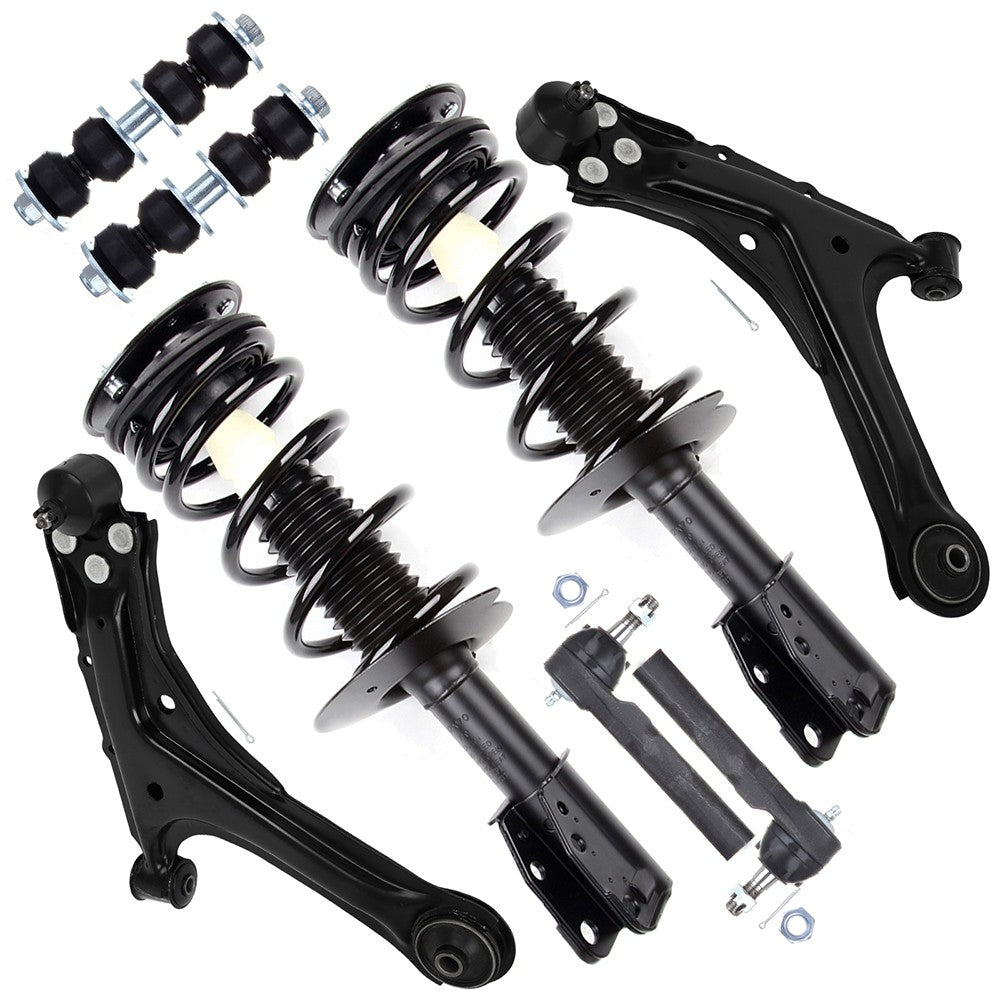 Front Struts Control Arms Sway Bar Links For Chevrolet Cavalier Pontiac Sunfire 6B93BC-57