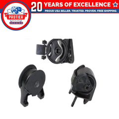 Motor & Trans Mount 10-12 Fits Hyundai Santa Fe/ 11-13 KIA Sorento 2.4/3.5L 3PCS 6B93BC-57