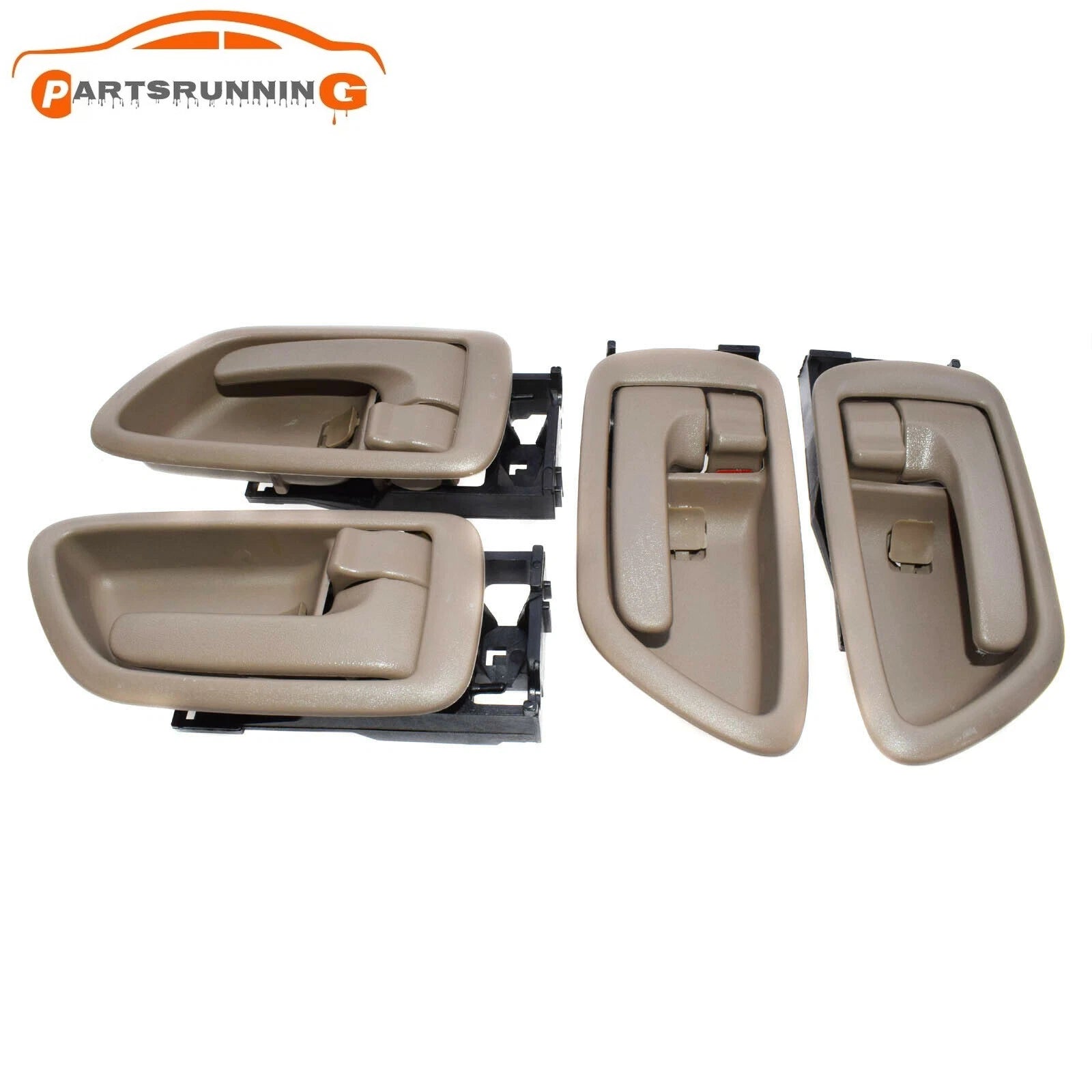 4x Front Rear Left Right Interior Door Handle Trim for Toyota Sequoia 2001-2007 6B93BC-57