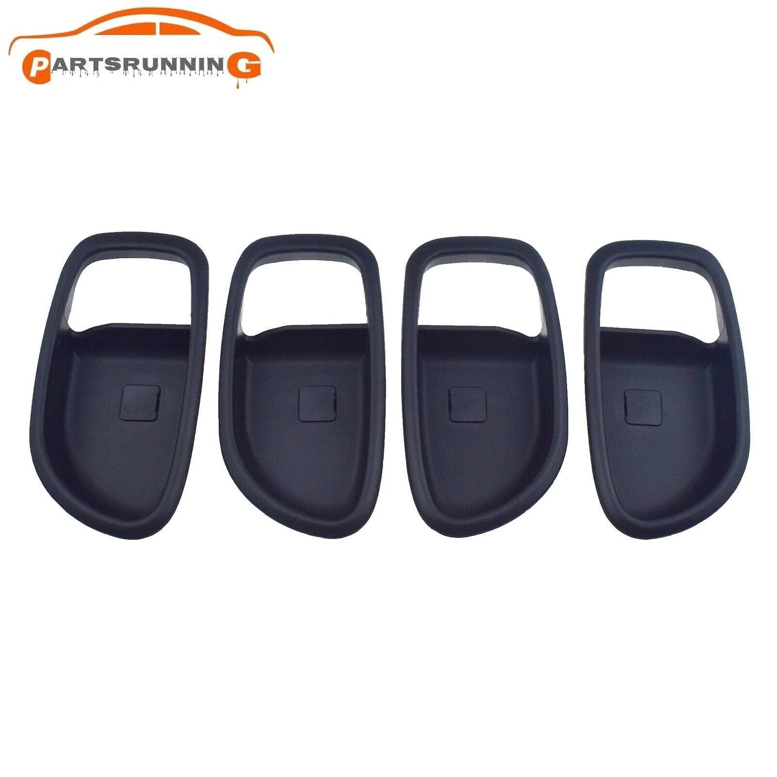 4x Interior Door Handle Bezel Trim Panel For 2007-10 Hyundai Elantra 82611-2H000 6B93BC-57