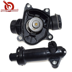 Coolant Thermostat & Housing Kit for BMW X3 X5 X6 E87 E91 E46 E90 E83 E70 E71 6B93BC-57