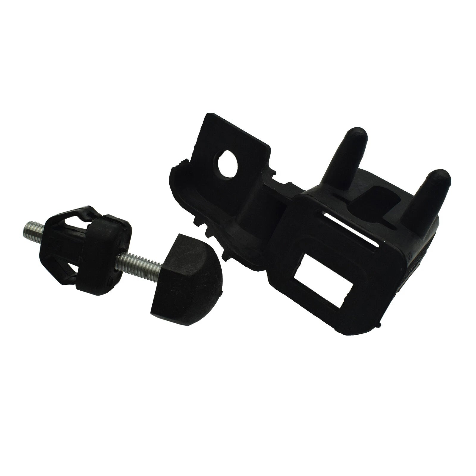 Hood Bumper Stopper & Bracket LH Driver Side For 2013-2020 Ford Fusion MKZ 6B93BC-57