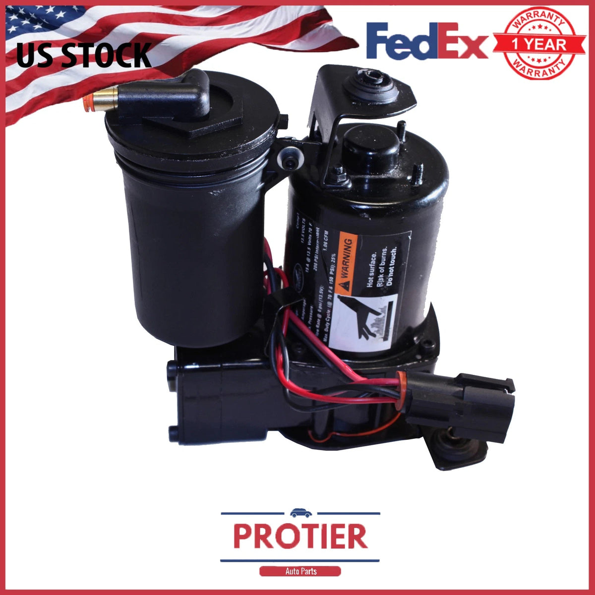 Suspension Air Compressor for 1995 - 2002 Lincoln Continental 6B93BC-57