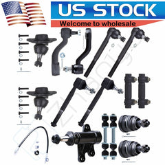 Suspension Front Ball Joint Pitman Idler Arm Kit for Chevy & GMC C2500 C3500 6B93BC-57