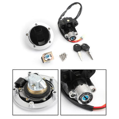Ignition Switch Gas Cap Lock Set Key for Suzuki SFV650 2009-2015 SV650 2008-2012