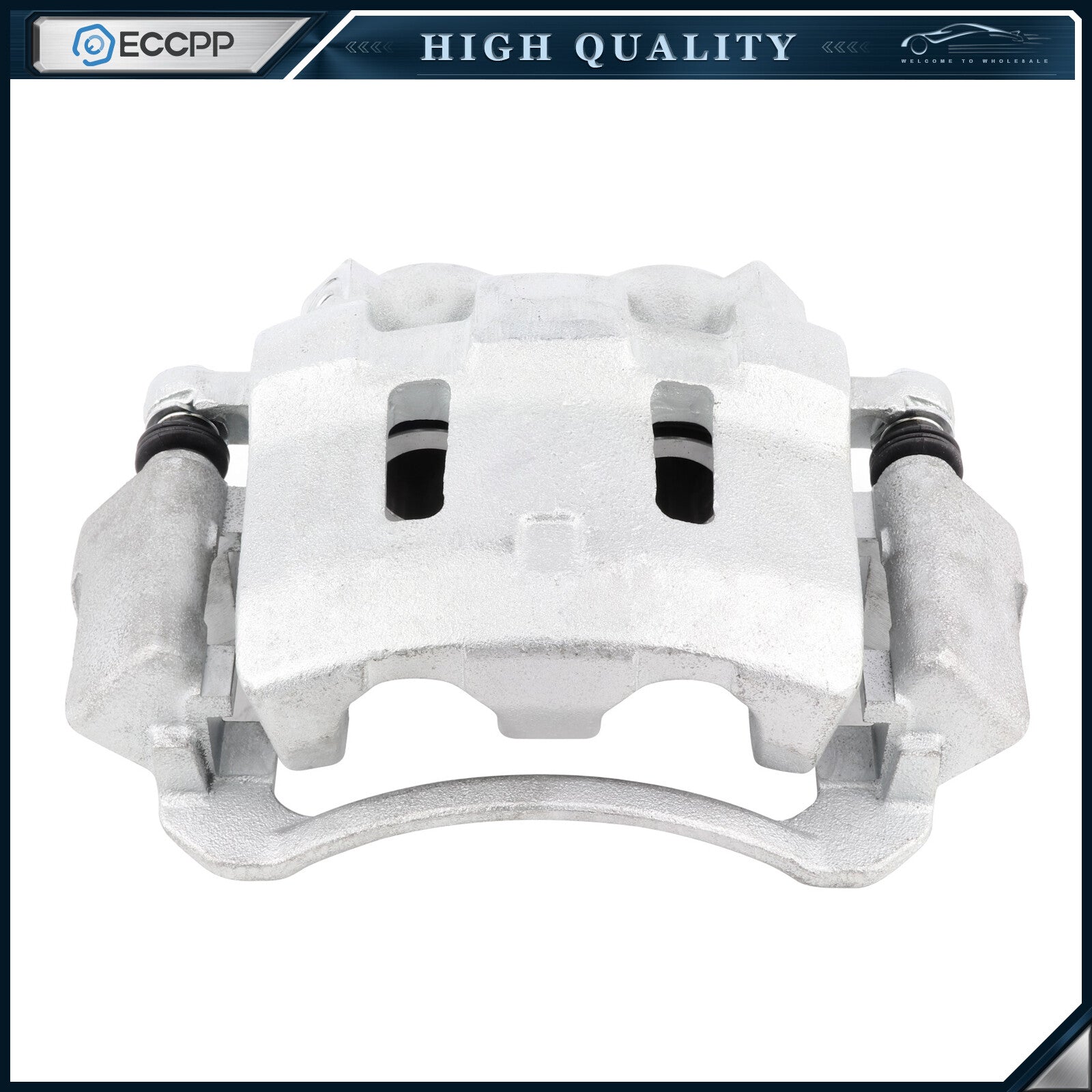Front Rear Brake Calipers 4Pcs  Zinc For 2000-2004 Ford F-250 Super Duty 6B93BC-57
