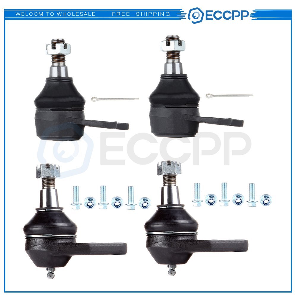 Front 4Pcs Upper Lower Ball Joints Suspension Kit For 00-01 Dodge Ram 1500 2WD 6B93BC-57
