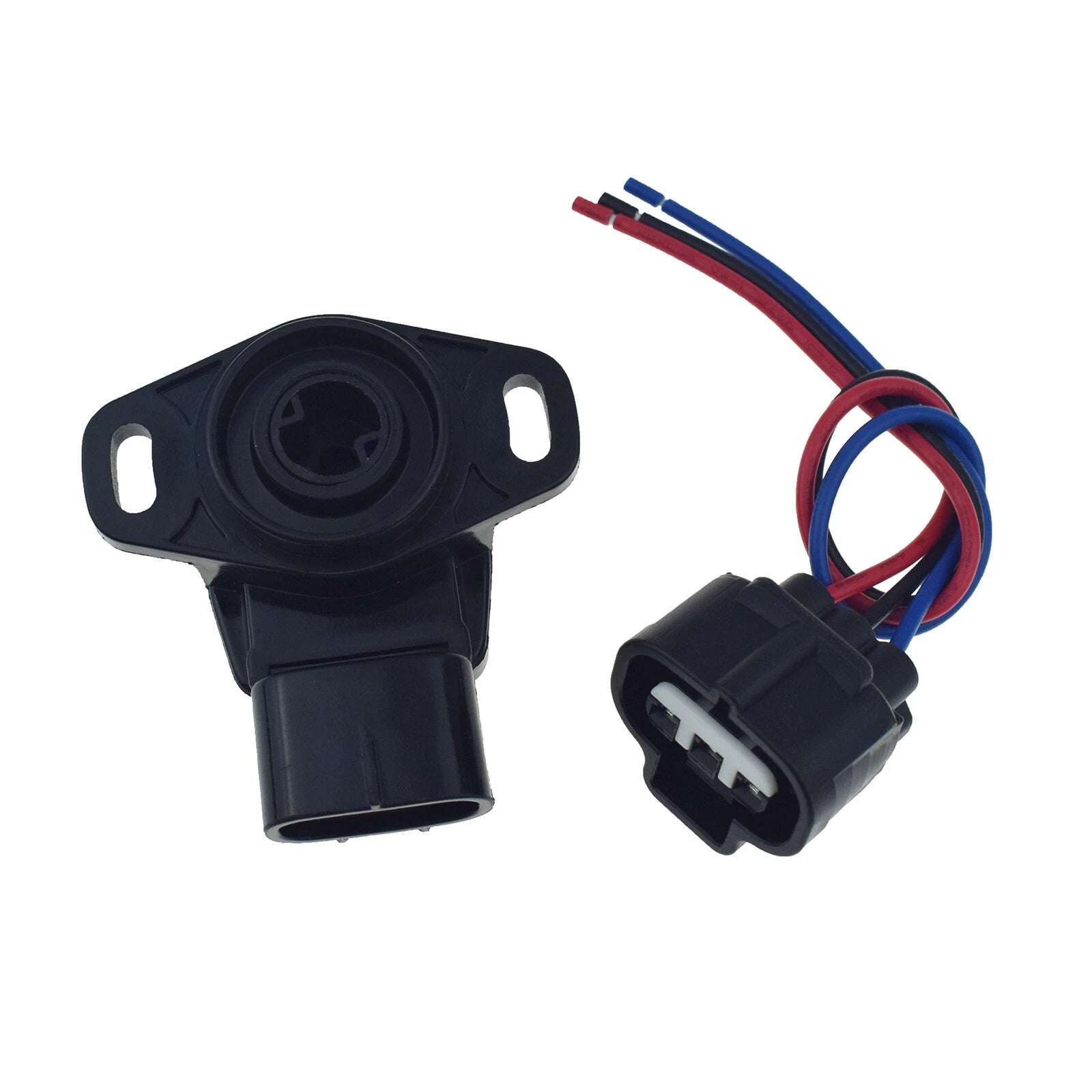 MAP Throttle Sensor w/ Connector For Chevrolet GMC Jaguar Mazda Subaru Suzuki 6B93BC-57