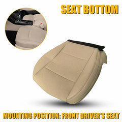 For Subaru Outback 2015-2017 Driver Perforated Leather Bottom Seat Cover Tan EA 6B93BC-57