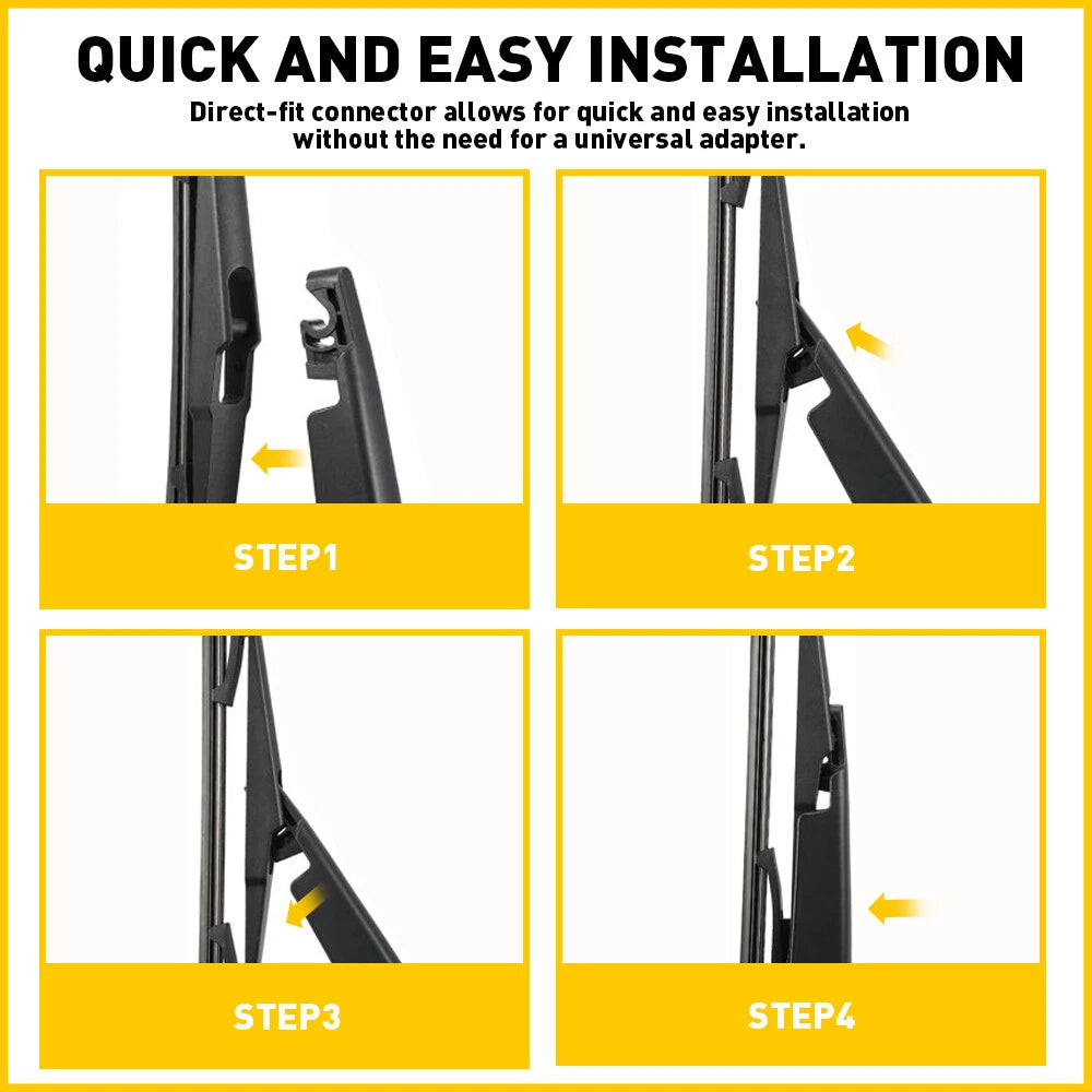Rear Window Wiper Arm Blade Kits For 2016-2020 Kia Sorento Windscreen Wiper EA 6B93BC-57