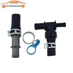 2X Heater Hose Outlet Pipe For Nissan Frontier Xterra Pathfinder 92408EA000 6B93BC-57