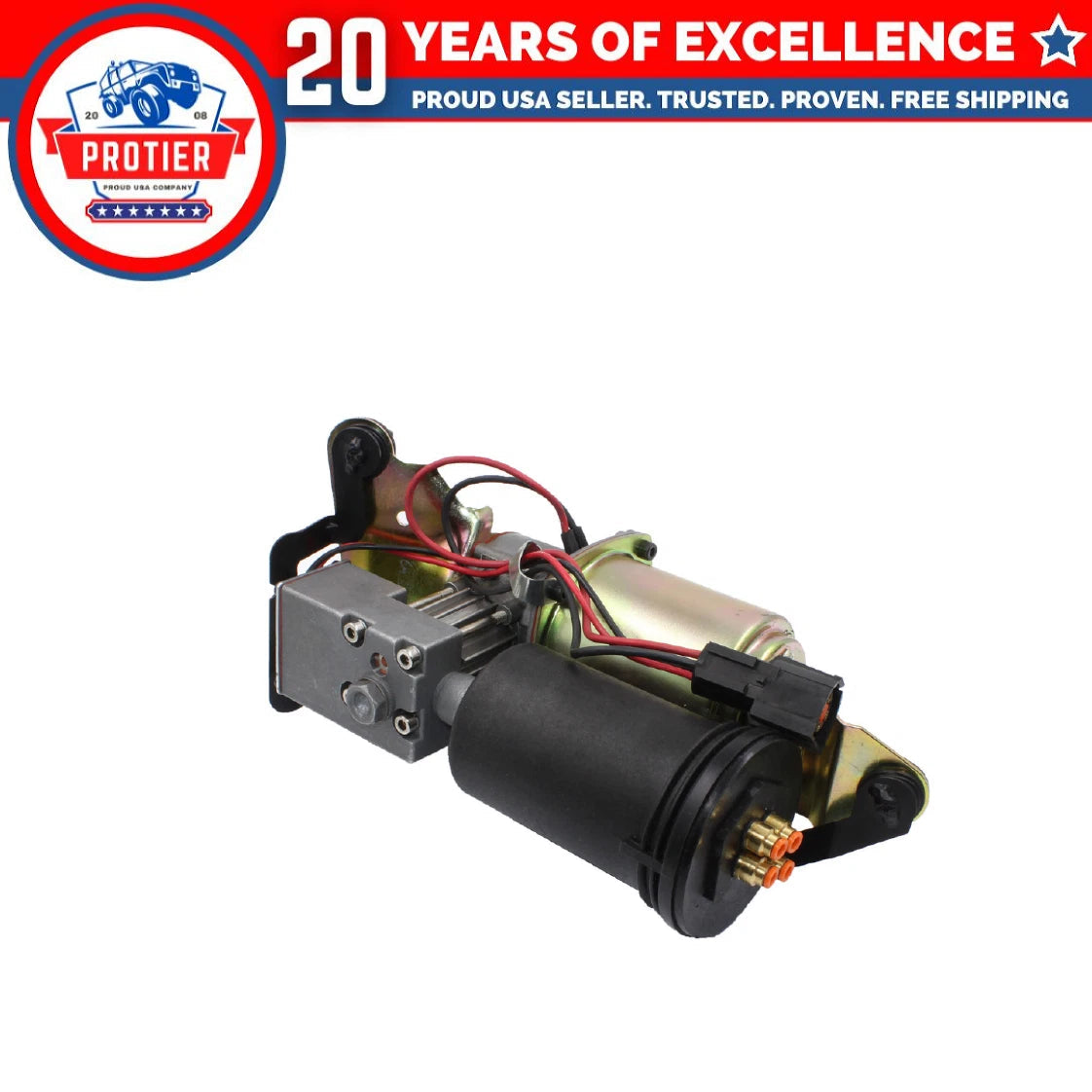 Rear Suspension Air Spring & Solenoid & Compressor Kit for 98-02 Lincoln 6B93BC-57