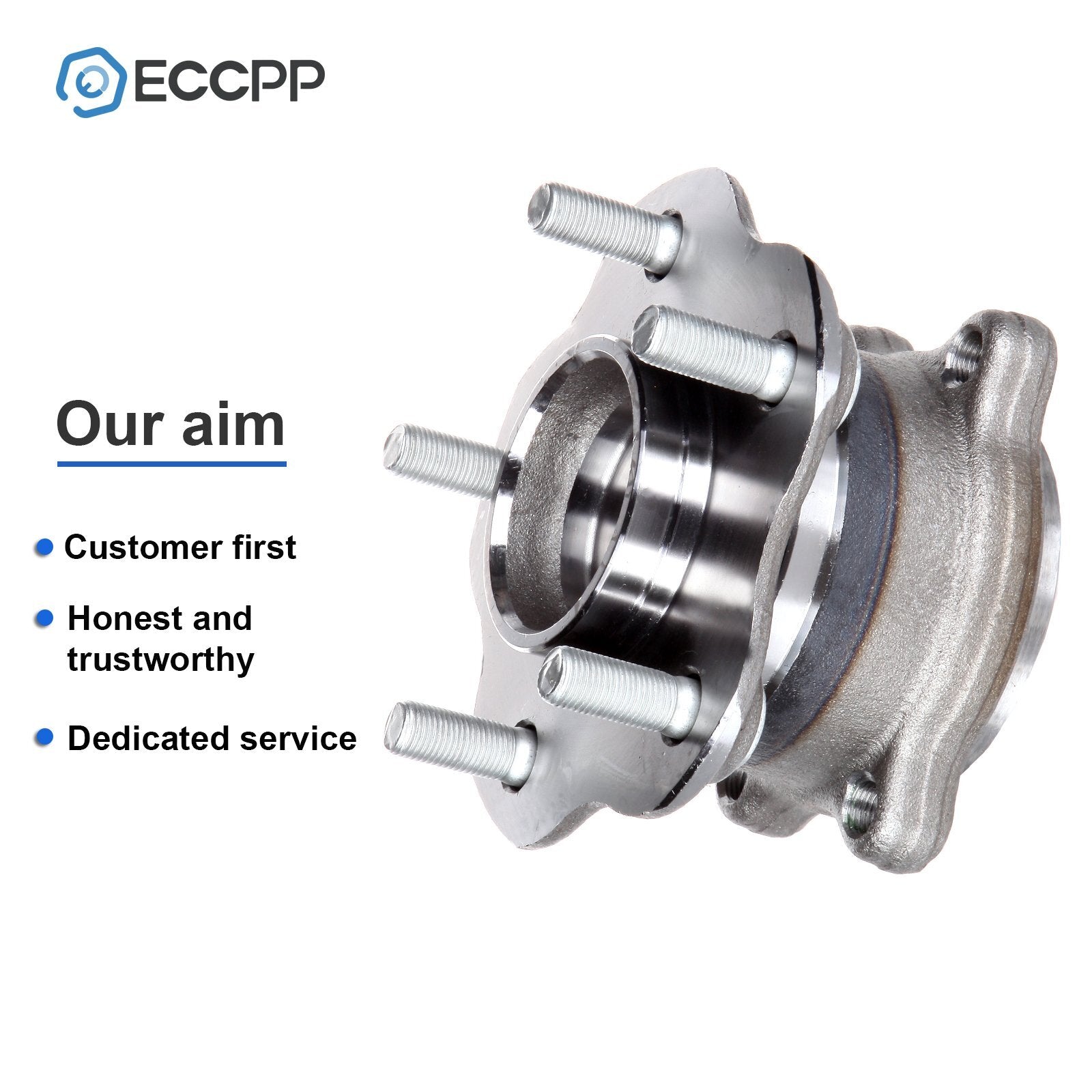 2 Rear Wheel Hub Bearing Assembly For Nissan Murano AWD 2003 2004 2005 2006 2007 6B93BC-57