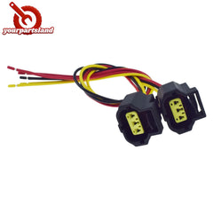 For Ford 6G Alternator Connector Plug 3 Wire Pigtail Plug Harness 2PCS WPT118 6B93BC-57