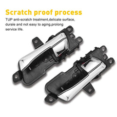 Front/Rear Left Right Inside Door Handle For Hyundai Sonata 2011-2015 Chrome EOA 6B93BC-57