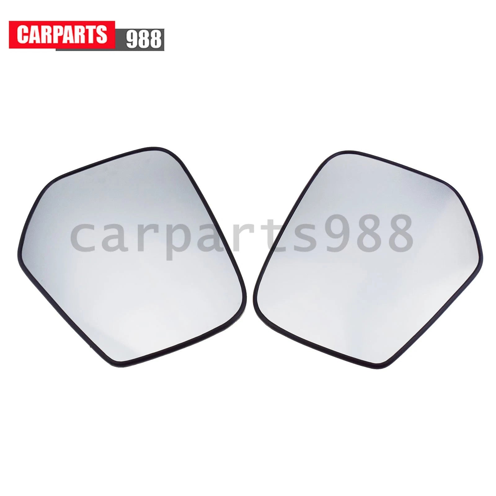 2Pcs Left Right Rearview Heated Mirror Glass For Mitsubishi L200 Triton 2006-15 6B93BC-57