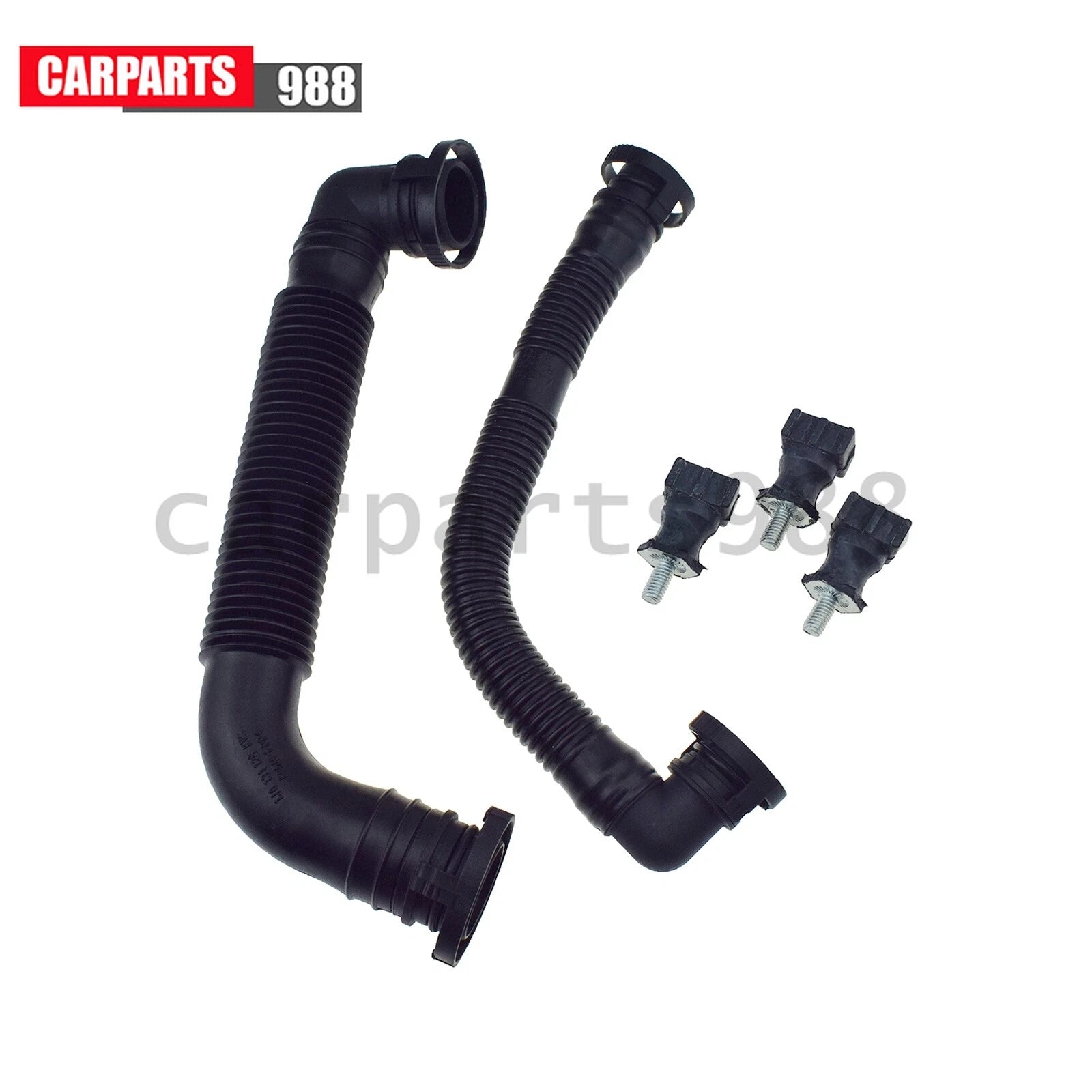 Smog Secondary Air Pump Breather Hose Kit For VW Golf Passat Audi A3 06A131127L 6B93BC-57