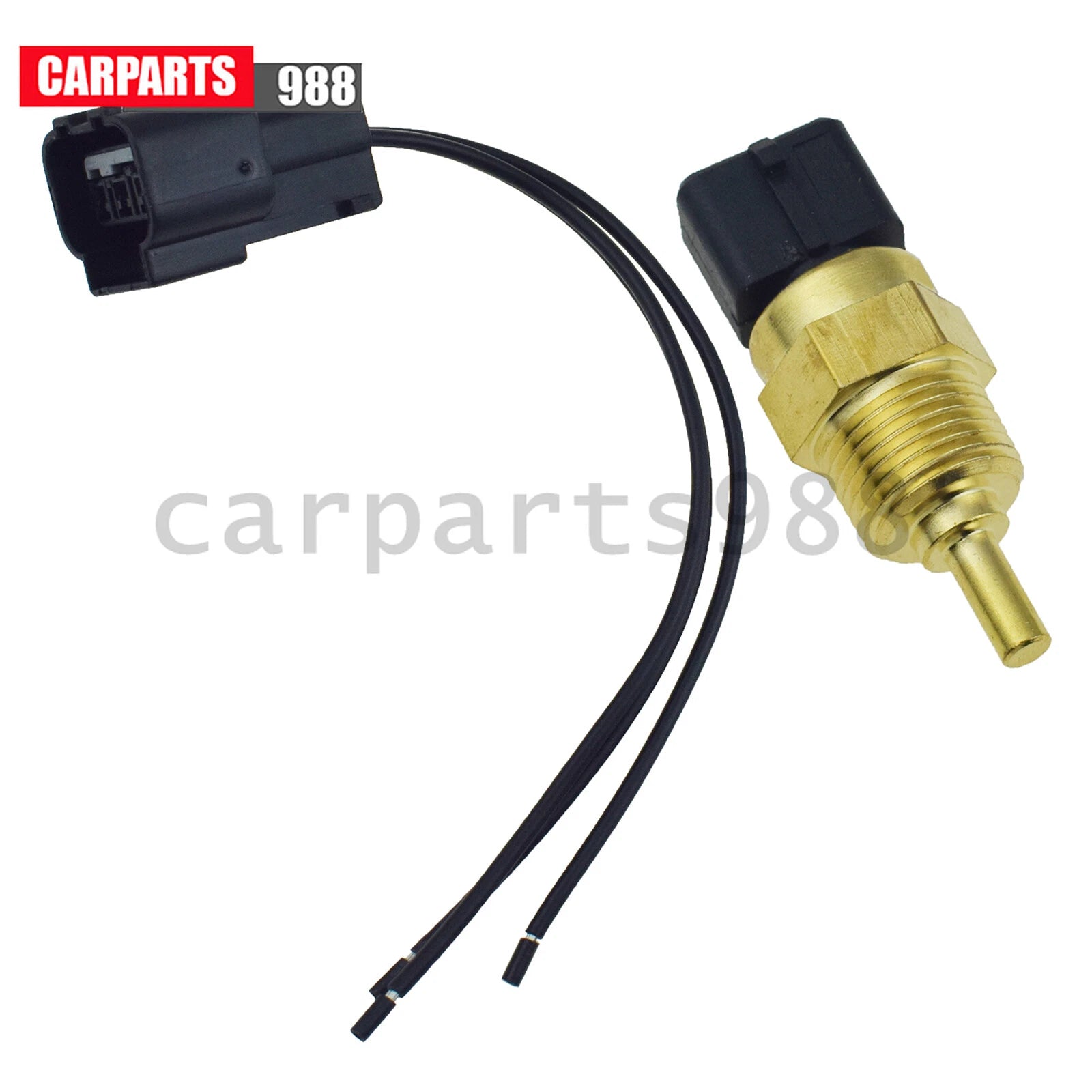 Coolant Temperature Sensor W/ Connector For 1995-2020 Hyundai Kia 39220-38020 6B93BC-57
