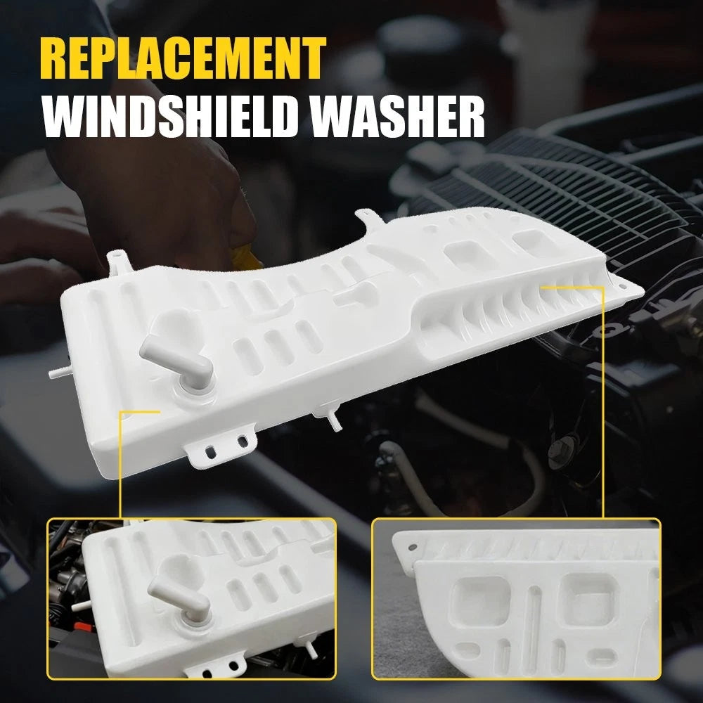 Recovery Overflow Coolant Tank White For 2000-05 Ford F650 F750 F81Z-8A080-AA EA 6B93BC-57