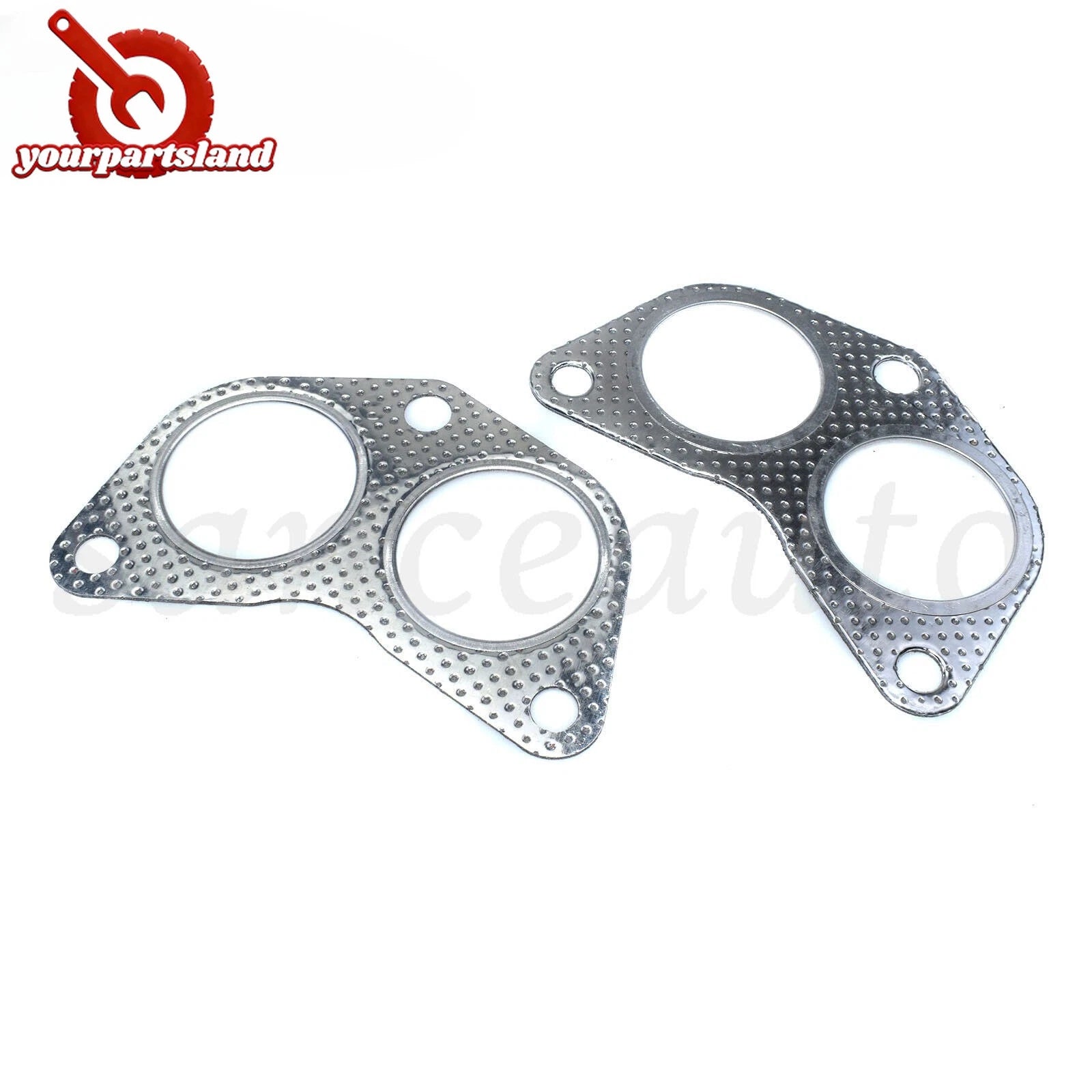Front Manifold Exhaust Gasket 2PC 44022AA020 For Subaru Forester 98-19 Non Turbo 6B93BC-57