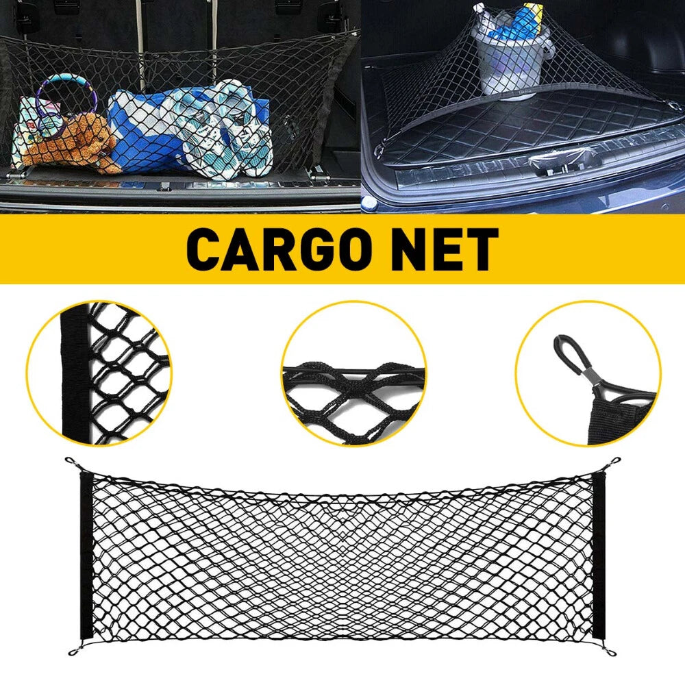 Rear Truck Bed Envelope Style Trunk Mesh Cargo Net for GMC Sierra 2013-22 USA EA 6B93BC-57