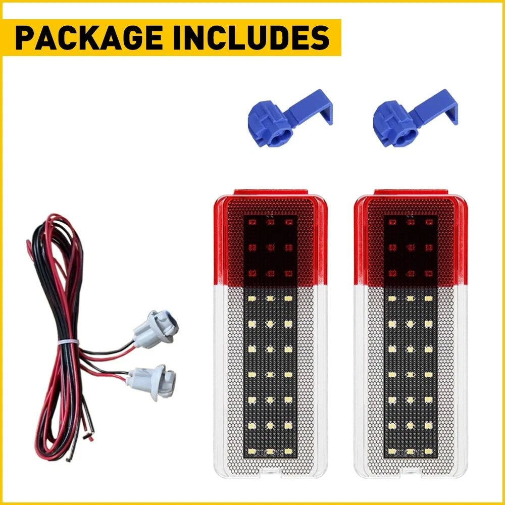 4PCS [BRIGHT] For 2000-2005 Ford Excursion LED Door Panel Lights Courtesy Lamps 6B93BC-57