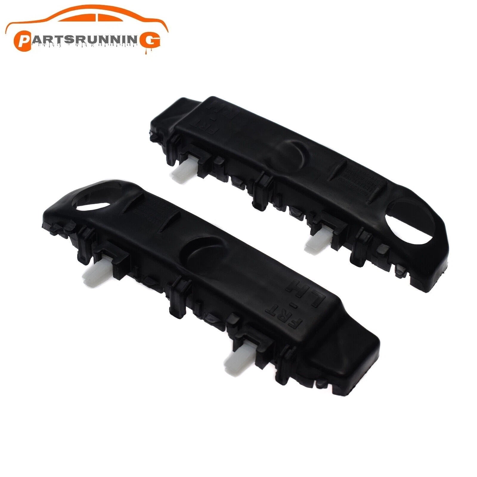 2pcs Pair Front Bumper Retainer Brackets For 2014 2015 2016 2017 2018 Kia Forte 6B93BC-57