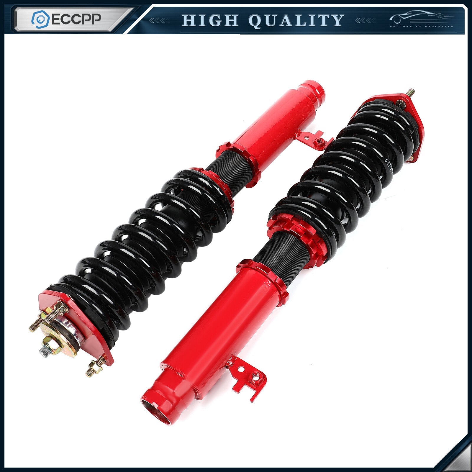 ECCPP Coilovers For 03-07 Mazda Mazda6 Shocks Adj Height Suspension Springs Kits ECCPP
