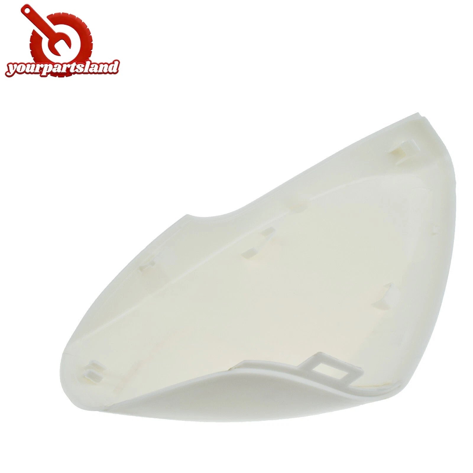 Left Driver White Side View Mirror Cover for HYUNDAI Elantra Sedan 2011-2016 6B93BC-57